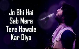 tere hawale lyrics